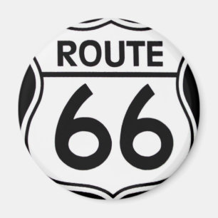 Aimant « ROUTE 66 "