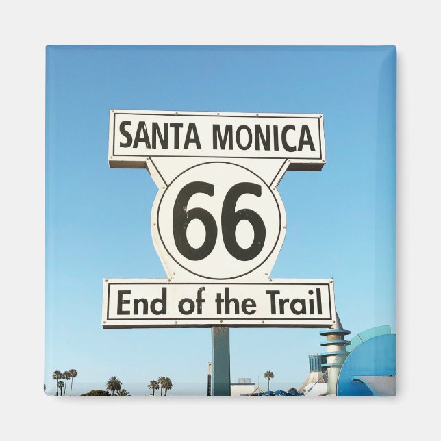 Aimant route 66 tasse à café (Devant)