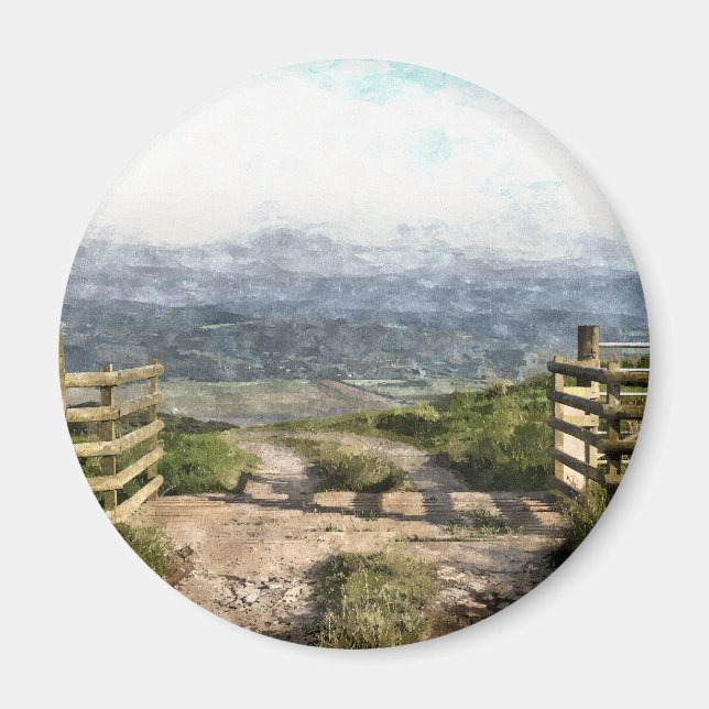 AIMANT ROUTE DE MONTAGNE (Devant)