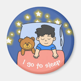 Aimant Routine quotidien pour enfants - Garçon