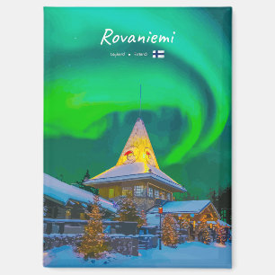 Aimant Rovaniemi, Finlande - Magic Aurora Flat