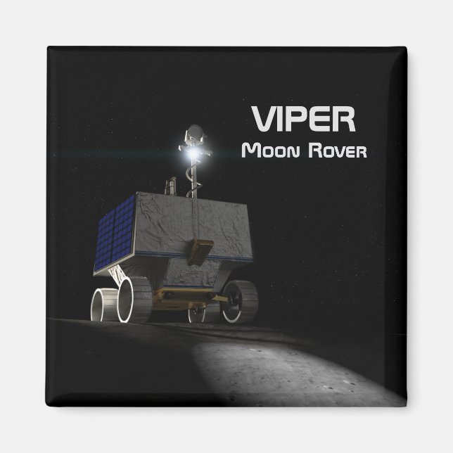 Aimant Rover Lune VIPER (Devant)