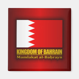 Aimant Royaume de drapeau du Bahrain