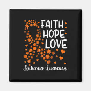 Aimant Ruban Sang Cancer Faith Hope Love Leukemia Awar