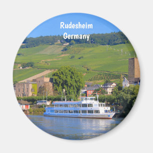 Aimant Rudesheim, Allemagne, bateau de croisière