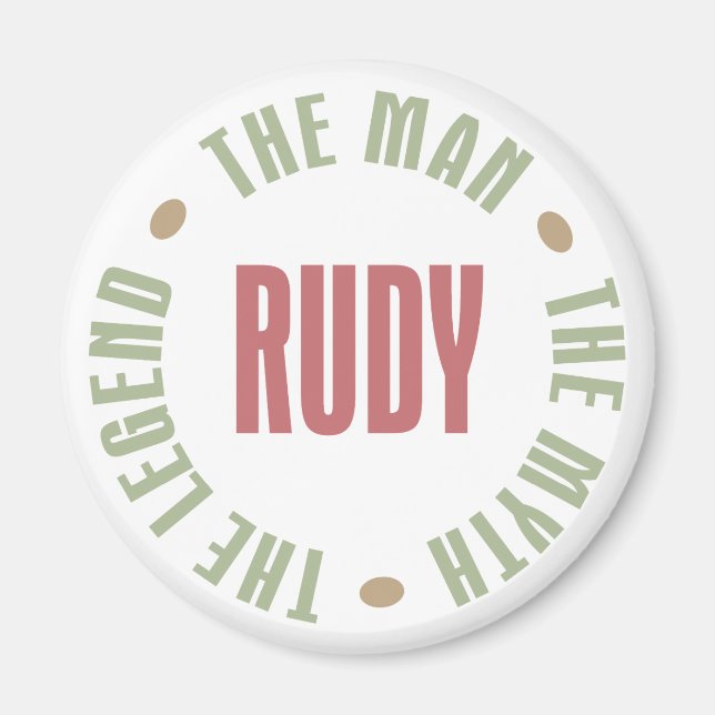 Aimant Rudy l'homme le mythe la légende (Devant)