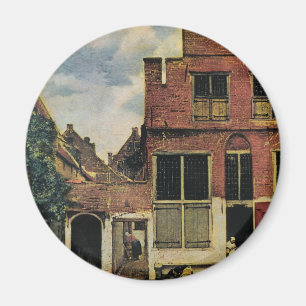 Aimant Rue de Johannes Vermeer à Delft (vers 1660)