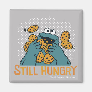 Aimant Rue Sésame Cookie Monster - Toujours affamé