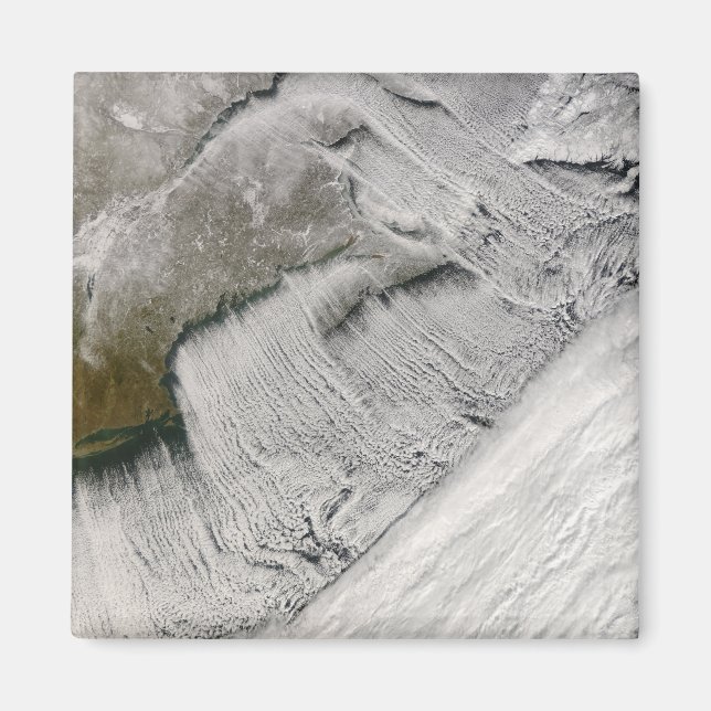 Aimant Rues nuageuses au large de la Nouvelle-Angleterre  (Devant)