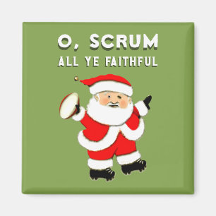 Aimant Rugby Noël Stocking Stuffers