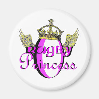 Aimant rugby princesse