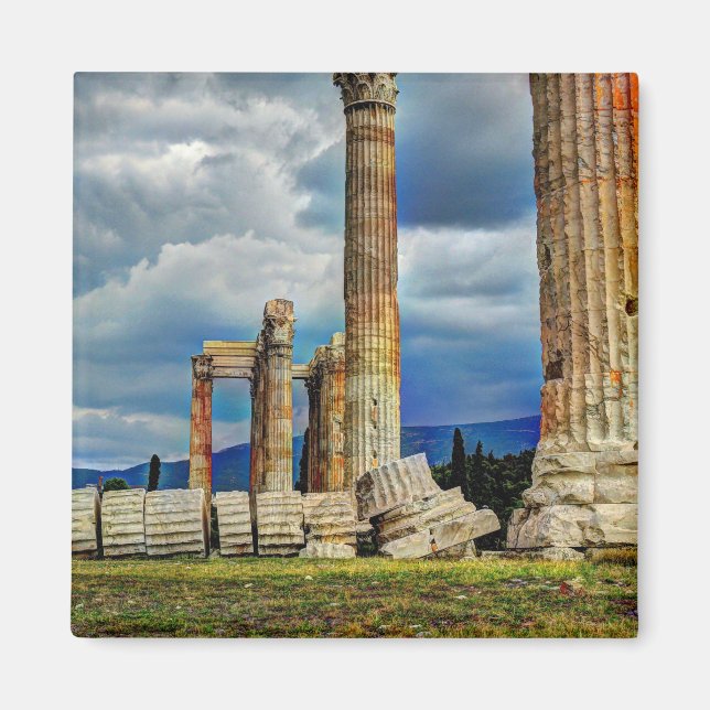 Aimant Ruines antiques à Athènes Grèce (Devant)