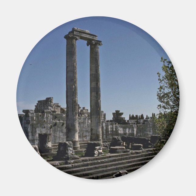 Aimant Ruines Cassées De Style Grec (Devant)