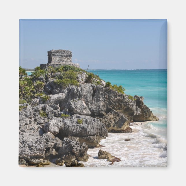 Aimant Ruines mayas à Tulum Mexique (Devant)
