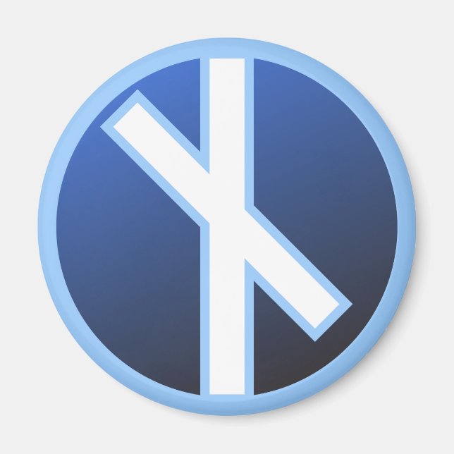 Aimant Rune de Naudiz (Devant)