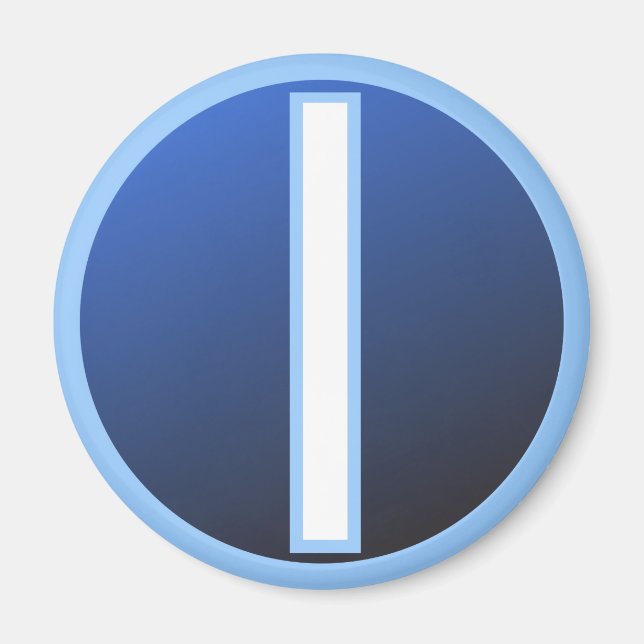 Aimant Rune Ice Isaz Isa (Devant)