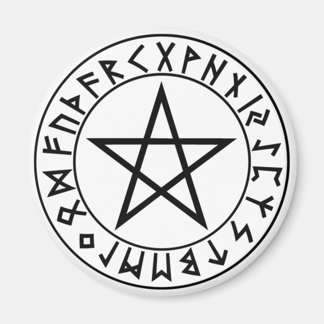 aimant Rune Pentacle (Devant)