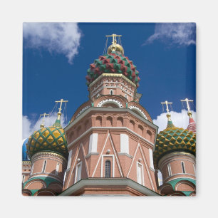 Aimant Russie, Moscou, place Rouge. St. Basil's 2