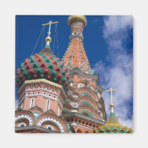 Aimant Russie, Moscou, place Rouge. St. Basil's 5