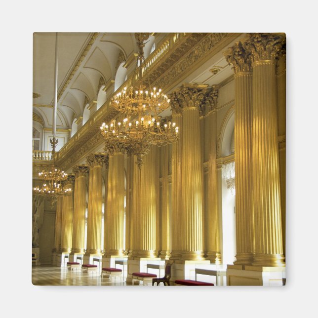 Aimant Russie, Saint-Pétersbourg, Palais d'Hiver, Le (Devant)