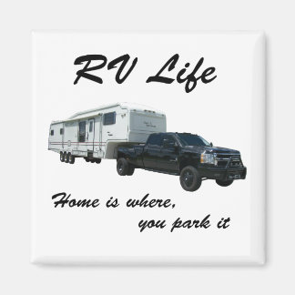 Aimant RV Life - Accueil Où Vous Le Garez