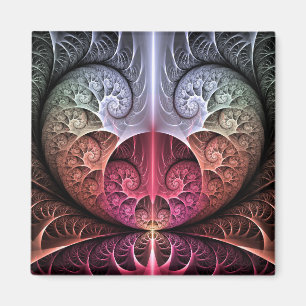 Aimant Rythme cardiaque, art fractal de fantaisie surréal