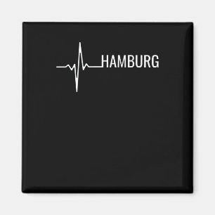 Aimant Rythme cardiaque de la ville de Hambourg
