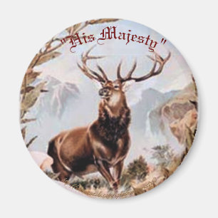 Aimant "Sa Majesté"