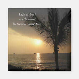 Aimant Sable De Plage Barefoot