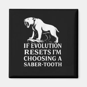 Aimant Sabre Tiger Evolution Réinitialiser Animal Vintage