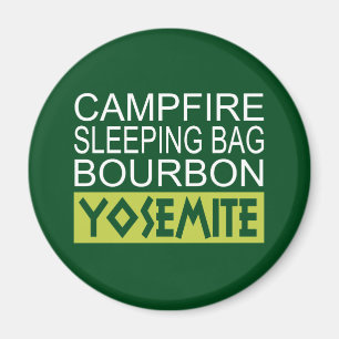 Aimant Sac couché de feu Bourbon Yosemite