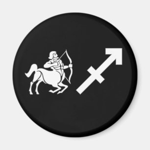 Aimant Sagittaire avec le symbole