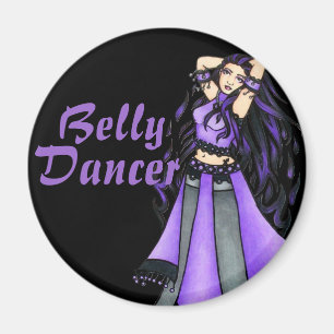 Aimant Sagittarius Danseuse du ventre violet