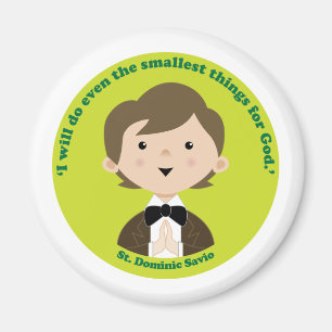Aimant Saint Dominic Savio