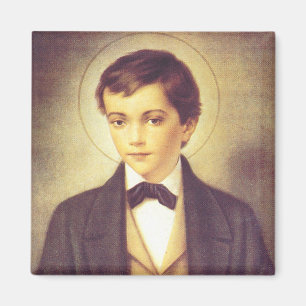 Aimant Saint Dominic Savio étudiant de John Bosco