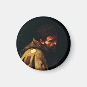 Aimant Saint François par Le Caravage Chef-d'œuvre baroqu
