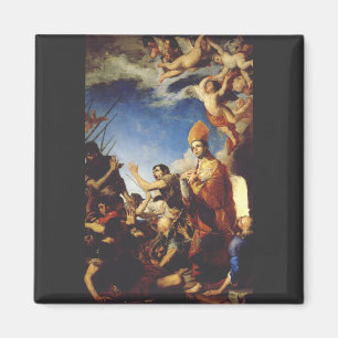 Aimant Saint Janvier, évêque de Bénévent - Beaux-arts