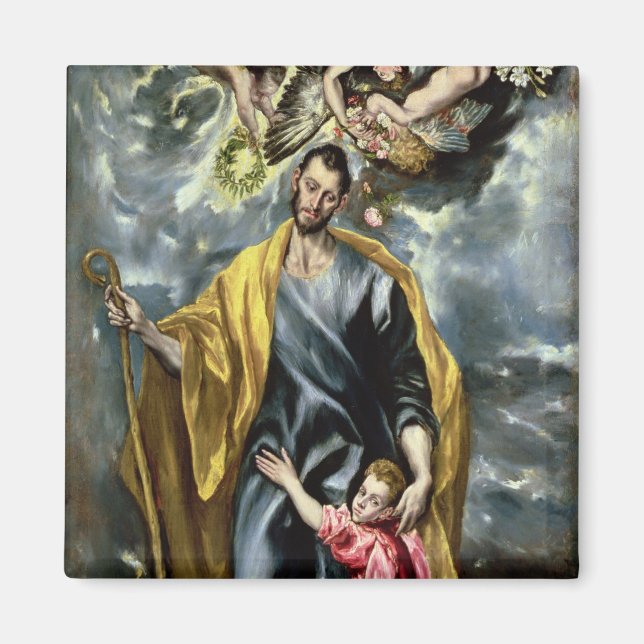 Aimant Saint Joseph et l'enfant du Christ, 1597-1599 (Devant)