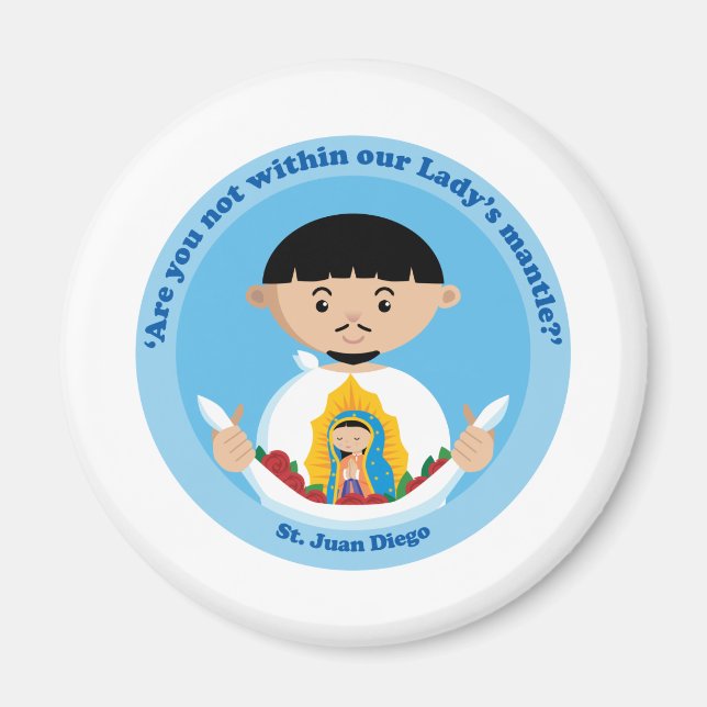 Aimant Saint Juan Diego (Devant)
