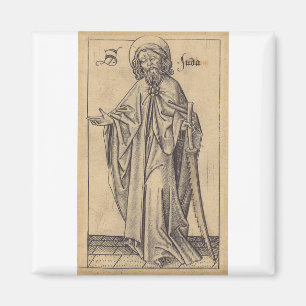Aimant Saint Jude Thaddée l'apôtre et frère de Jésus