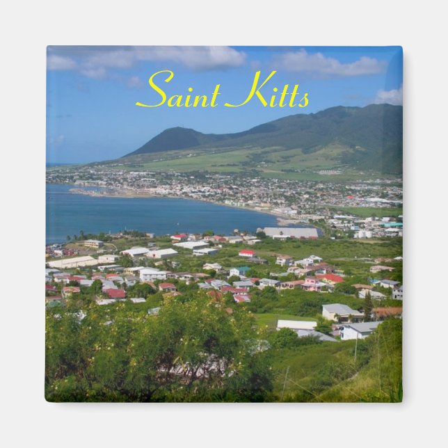 Aimant Saint Kitts (Devant)