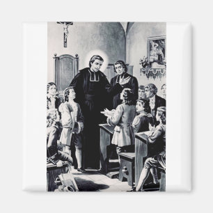 Aimant Saint Louis de Montfort prêtre français