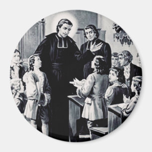 Aimant Saint Louis de Montfort prêtre français