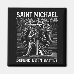 Aimant Saint Michel catholique chrétien Saint Défendez-No