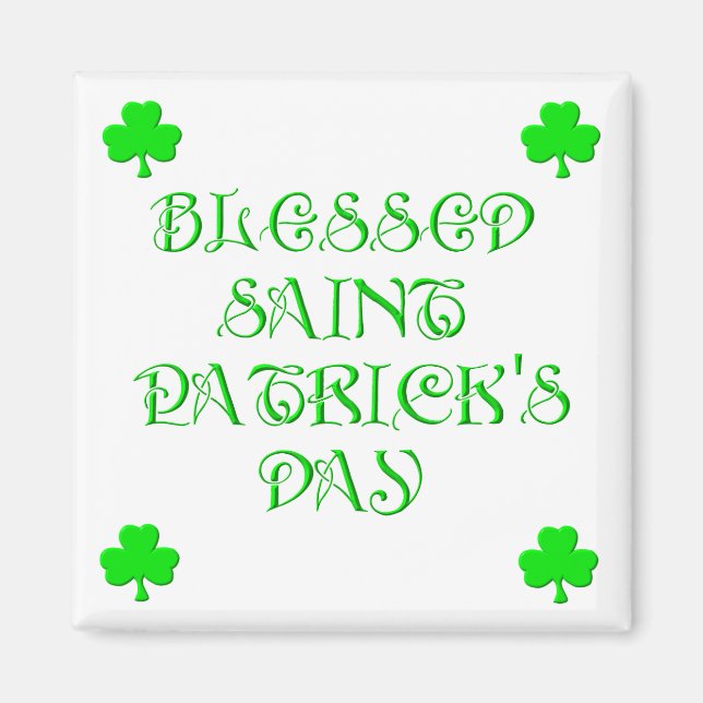 Aimant Saint Patrick (3) (Devant)