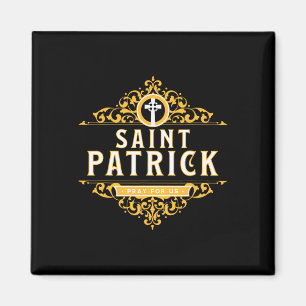 Aimant Saint Patricks Day Priez Pour Nous St Patrick's Ca