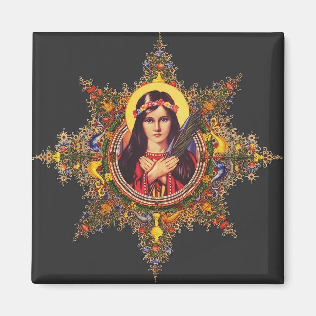Aimant Saint Philomena (Devant)