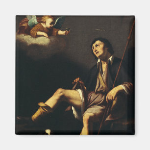 Aimant Saint Roch et l'ange par Guy François