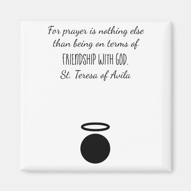 Aimant Saint-Teresa d'Avila (Devant)