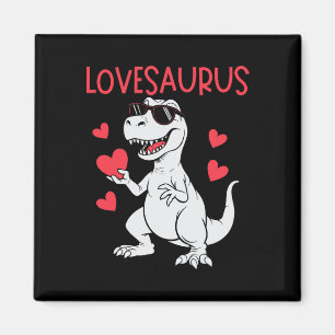 Aimant Saint-Valentin Amour Coeur Dinosaure Lovesaurus T-